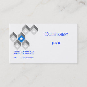 Die moderne Business Card am Platz Visitenkarte