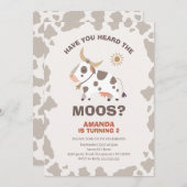 Die moderne Einladung zum Geburtstag (Vorne/Hinten)