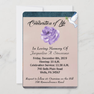 Die Moderne fügt Ihr Foto zum Leben hinzu Einladung