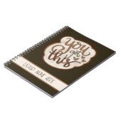 Die moderne Handschrift Got Ihnen diese Inspiriert Notizblock (Linke Seite)