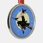 Die moderne Hexe-Verzierung Ornament Aus Metall (Rechts)