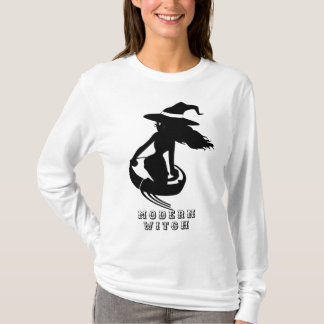 Die moderne Hexe Vibes Halloween T-Shirt