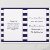 Die moderne Hochzeitskollektion der Marine (Vorderseite)