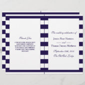 Die moderne Hochzeitskollektion der Marine (Vorne/Hinten)