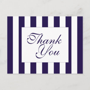 Die moderne Hochzeitskollektion der Marine Postkarte