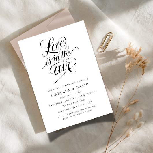 Die moderne Liebe ist ganz einfach in der Dusche v Einladung