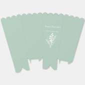 Die moderne Lily des Brautparty Bouquet im Tal Geschenkschachtel (Ungeklappt)