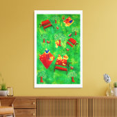 Die moderne Malerei der Picnic Leinwanddruck (Insitu (Wohnzimmer))