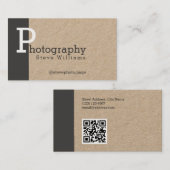 Die moderne mutige Art stehen heraus Visitenkarte (Vorne/Hinten)