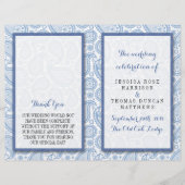 Die moderne Paisley Wedding Collection - Blue (Vorderseite)