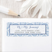 Die moderne Paisley Wedding Collection - Blue (Insitu)