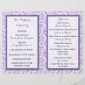 Die moderne Paisley Wedding Collection - Lila (Rückseite)