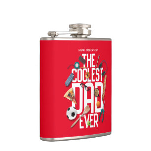 Die Moderne personalisieren Der Coolstste Vater al Flachmann