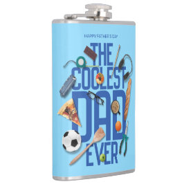 Die Moderne personalisieren Der Coolstste Vater al Flachmann