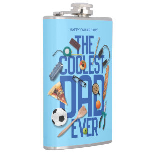 Die Moderne personalisieren Der Coolstste Vater al Flachmann