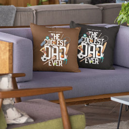 Die Moderne personalisieren Der Coolstste Vater al Kissen