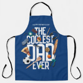 Die Moderne personalisieren Der Coolstste Vater al Schürze (Vorderseite)