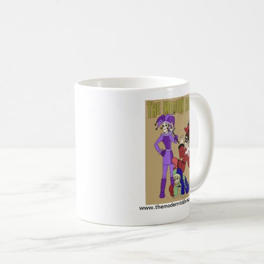 Die moderne Riddlers Mund-Tasse Kaffeetasse (VorderseiteRechts)