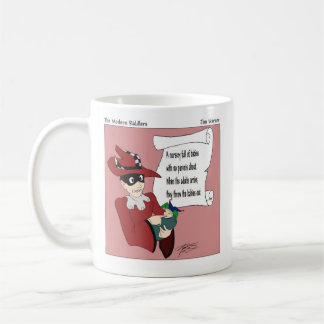 Die moderne Riddlers Mund-Tasse Kaffeetasse