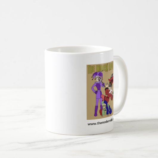Die moderne Riddlers Schnee-Tasse Kaffeetasse (VorderseiteRechts)