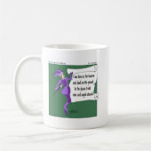 Die moderne Riddlers Schnee-Tasse Kaffeetasse (Links)