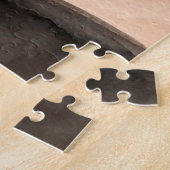 Die moderne, sonnengraue und schwarze abstrakte Ku Puzzle (Seite)