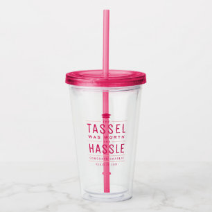 Die moderne Tassel war den problemlosen Abschluss Acryltrinkbecher