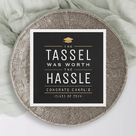 Die moderne Tassel war den problemlosen Abschluss  Serviette