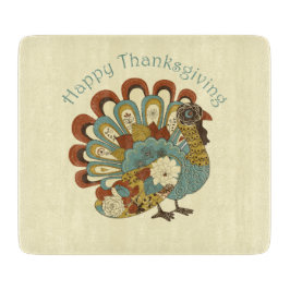Die moderne Türkei glücklich Thanksgiving Schneidebrett