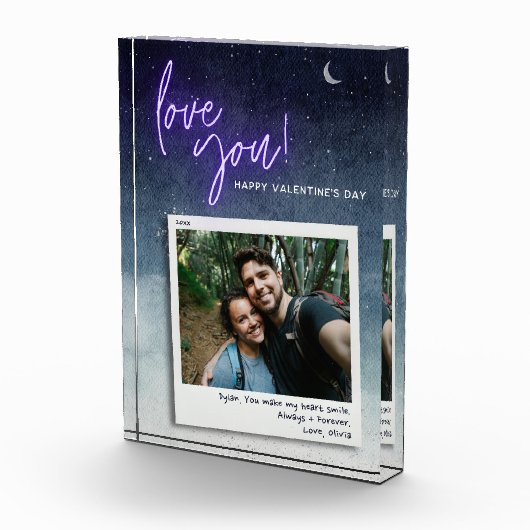 Die moderne Valentinische Liebe Fotoblock (Rechts)