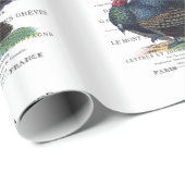 die moderne Vintage Türkei Geschenkpapier (Rolleneckpunkt)