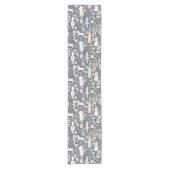 Die moderne Wasserfarbe Nutcracker Kurzer Tischläufer (Vorderseite)