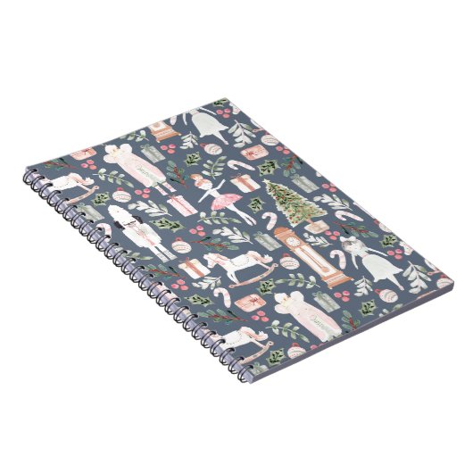 Die moderne Wasserfarbe Nutcracker Notizblock (Rechte Seite)