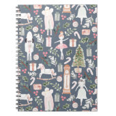 Die moderne Wasserfarbe Nutcracker Notizblock (Vorderseite)