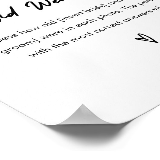 Die Moderne, wie alt sie waren, um das Brautparty  Poster (Ecke)