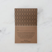 Die moderne wunderliche dankeskarte (Innenseite)