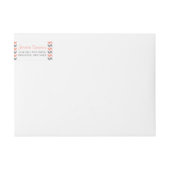 Die moderne Zickzack Hochzeitskollektion - rosa un (Vorderseite)