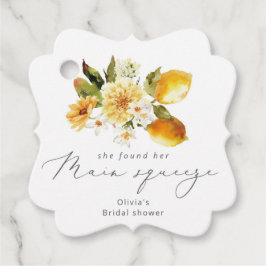 Die moderne Zitrone, die sie gefunden hat, Geschenkanhänger