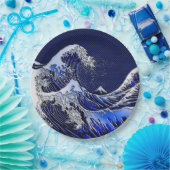 Die modernen Arten großer Hokusai Welle Pappteller (Party)