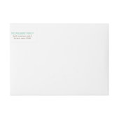 Die modernen Farbblöcke Grün und Braun (Vorderseite)