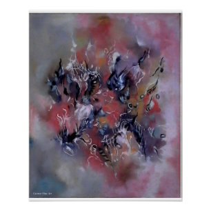 "Die modulare Intensität". Glänzende Poster