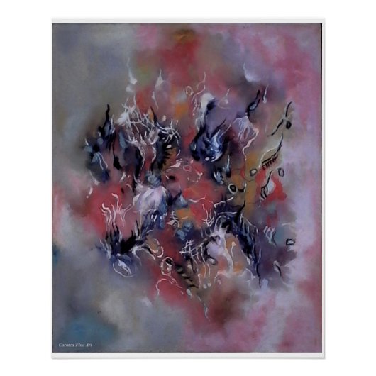 "Die modulare Intensität". Glänzende Poster (Vorderseite)