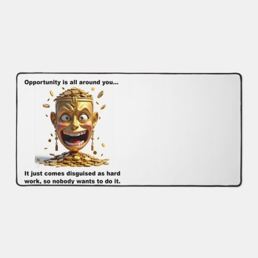 Die Möglichkeit ist überall auf Schreibtischmatte (Vorderseite)