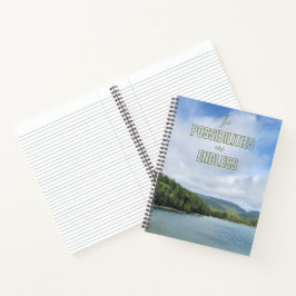 Die Möglichkeiten sind endloses Notebook Notizblock
