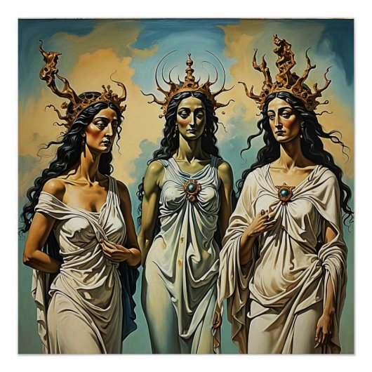 Die Moirai Poster (Vorderseite)