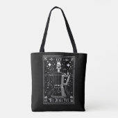 Die Moka Pot Kaffee Tarot Karte Tasche (Rückseite)