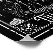 Die Moka Pot Tarot Card Poster (Ecke)