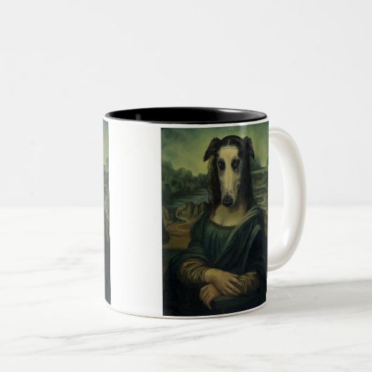 Die Mona Fleasa Zweifarbige Tasse (VorderseiteRechts)