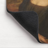 Die Mona Lisa durch Leonardo da Vinci Mousepad (Ecke)