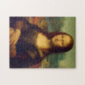 Die Mona Lisa durch Leonardo da Vinci Puzzle (Horizontal)